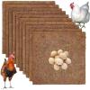 Chdaoce Chicken Nest Box Pads, Coconut Fiber, 10-Pack, 30 x 50 cm view 1