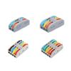 AUOQKQUT SPL-2/3/4/5-Pin Quick Wiring Terminal Connector, Wire Connector, Parallel Branch Connector, Divine Tool Docking Buckle (PCT-22G, 1,000 pcs) view 1