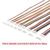 AUOQKQUT 10 Sets ZH1.5 PH2.0 XH2.54 Female/Male Connector Sockets, 2–10-Pin, 28 AWG Wire with 15/30 cm Cables view 3