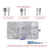 AUOQKQUT 150-Piece 6.3/4.8/2.8 Spring-Loaded Plug-In Crimp Wire Terminals view 2