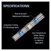 EKFBQBGW 120/60-Piece Solder Seal Heat-Shrink Butt Connectors, Insulated Wire Terminals (60 Pieces) view 3