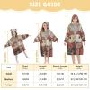 bergroe Rabbit Hooded Blanket for Kids and Adults view 3