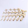 1-Piece Brass 3-Way Y Barb Connector, 12 mm view 3