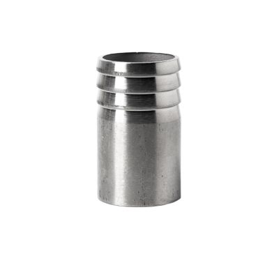 304 Stainless Steel Welded Hose Barb Fitting, DN32