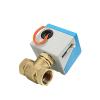 Brass Globe Valve, 2-Wire, DN25, Motorized 3-Way, 110 V AC view 2