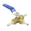Brass 3-Way Ball Valve, Fuel Control/Switch Valve, AUOQKQUT (14 mm OD) view 4