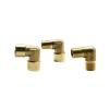 1-Piece Brass Female-to-Male Threaded Elbow Pipe Fitting Adapter, 1/8" to 4" view 4
