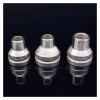 304 Stainless Steel Pipe Fitting, 3/4" Female to 1/2" Male Reducer Coupler view 2