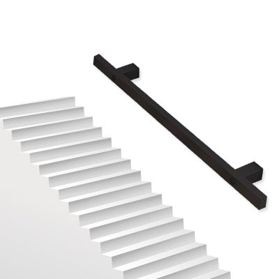330 cm Metal Stair Handrail for Wall Mounting
