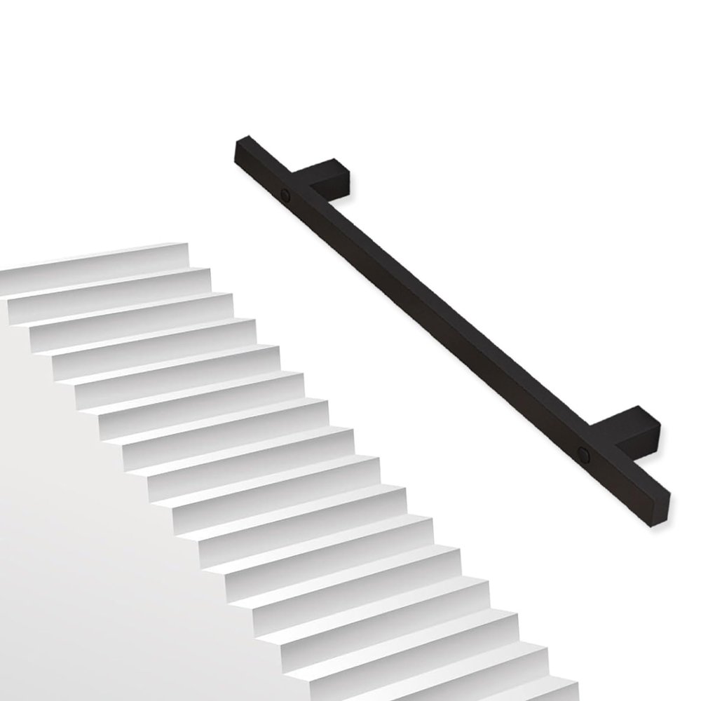 330 cm Metal Stair Handrail for Wall Mounting