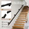 330 cm Metal Stair Handrail for Wall Mounting view 3