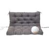 Replacement Cushion for Porch Swing, Dark Gray, 60 x 40 in view 1