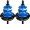 2-Pack Front and Rear Differentials, #45 Steel, for Traxxas 1/10, Blue view 1