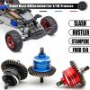 2-Pack Front and Rear Differentials, #45 Steel, for Traxxas 1/10, Blue view 3
