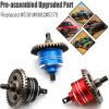 2-Pack Front and Rear Differentials, #45 Steel, for Traxxas 1/10, Blue view 4