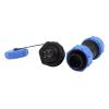 XIAOCLI SP17 IP68 Waterproof Aviation Cable Connector, Male/Female, 2/3/4/5/7/9/10 Pins, Solder Type (SP17-2L) view 4