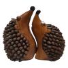 Hedgehog Garden Statues, Resin Valentine's Day Cartoon Couple Figures, Outdoor Path Decor view 1