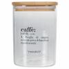 Villa d'Este Home Tivoli Victionary 1 L Glass Coffee Canister with Bamboo Lid view 1