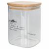 Villa d'Este Home Tivoli Victionary 1 L Glass Coffee Canister with Bamboo Lid view 2