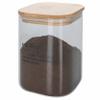 Villa d'Este Home Tivoli Victionary 1 L Glass Coffee Canister with Bamboo Lid view 4