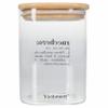 Villa d'Este Home Tivoli Victionary Sugar Jar, 1 L, Glass with Bamboo Lid view 2