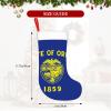 Christmas Stockings with Oregon Flag Design view 4