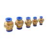5-Piece Garden Irrigation Quick-Connector Set, 4/6/8/10/12 mm Straight Bulkhead Fittings view 4