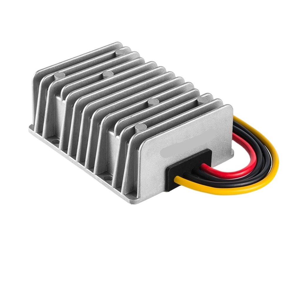 AUOQKQUT Waterproof 24V/36V to 48V 10A Step-Up DC-DC Regulator, 480W