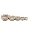 1pc Brass Hose Fitting Hex Reducer Bushing, Male-to-Female Adapter (Male 04 to Female 03) view 2