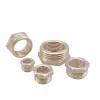 1pc Brass Hose Fitting Hex Reducer Bushing, Male-to-Female Adapter (Male 04 to Female 03) view 3