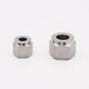 1pc Tube OD Nut for Double-Ferrule Compression Union Connector, 304 Stainless Steel (4mm, M10x1mm) view 3