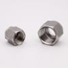 1pc Tube OD Nut for Double-Ferrule Compression Union Connector, 304 Stainless Steel (4mm, M10x1mm) view 4