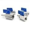 SS304 Stainless Steel Female-Thread Ball Valve with Hose Tail, 3/8 in × 7 mm, 87 g view 2