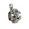 Flanged Pipe Welding Ferrule with Tri-Clamp PTFE or Silicone Gasket, Stainless Steel SUS 304 view 2