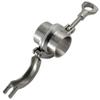 Flanged Pipe Welding Ferrule with Tri-Clamp PTFE or Silicone Gasket, Stainless Steel SUS 304 view 3