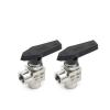 Right-Angle Ball Valve, 1/8", 1/4", 3/8" or 1/2" Female G Thread, 304 Stainless Steel, High Pressure (DN 10) view 1