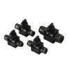 1-Piece HVFF Pneumatic Tube Connector, 10 mm view 3