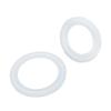 Quick-Release Silicone Gasket, Flanged Clamp Sealing Ring, Flat Gasket, OD 12.7–102 mm, 5-Pack (OD 25.4 mm) view 4