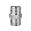 1/8" 1/4" 3/8" 1/2" 3/4" 1" 1-1/4" 1-1/2" 304 Stainless Steel Female/Male Thread Pipe Fitting Coupling Connector, Male, BSP Thread 3/8" view 4