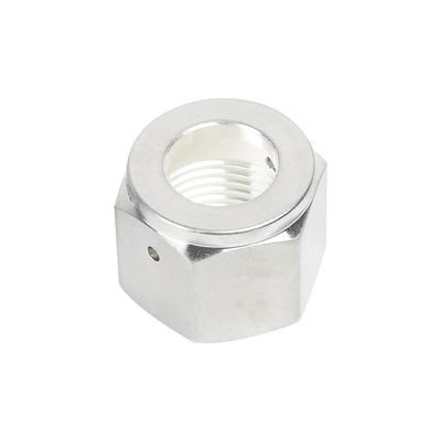 SS316L Stainless Steel VCR High-Cleanliness EP-Grade 1/4, 1/2, 3/4, 1-Inch Female Head, Silver-Plated (1 Inch)