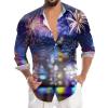 Men's Funny 3D Ugly Christmas Shirt view 1