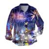 Men's Funny 3D Ugly Christmas Shirt view 4