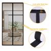 FIOVIP Magnetic Screen Door, 160 x 215 cm, Black view 4