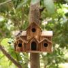 Lpitoy Wooden Birdhouse and Nest Box for Gardens and Patios view 2