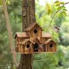 Lpitoy Wooden Birdhouse and Nest Box for Gardens and Patios view 3