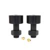 1-Piece CR10R 1/4 x 5/8 in Bolt Roller Bearing, Spherical Cam Follower, Black (CR10) view 2