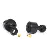 1-Piece CR10R 1/4 x 5/8 in Bolt Roller Bearing, Spherical Cam Follower, Black (CR10) view 3