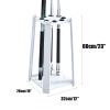Snooker Cue Stand, Wooden Billiard Cue Holder, Holds up to 8 Cues view 2