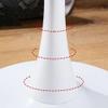Modern Round MDF Tulip Bistro Dining Table, 90 cm, White view 4