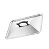Cabilock Rectangular Stainless Steel Pot Lid with Oil Splatter Guard view 1